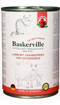 Baskerville Cat Sensitive Ягненок с клюквой и кошачьей травой