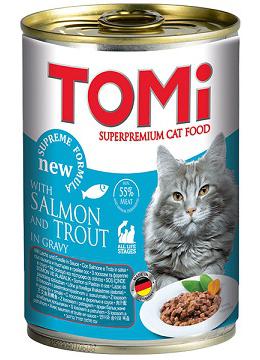 TOMi Cat Salmon & Trout с лососем и форелью
