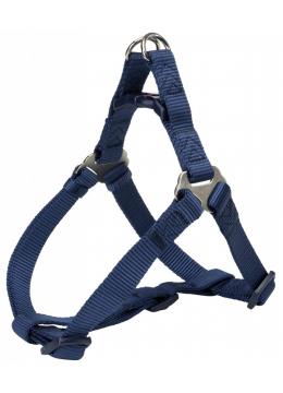 Trixie Шлея-петля Premium One Touch Harness нейлон Темно-синяя
