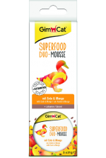 GimCat Superfood Duo Паштет-мусс с уткой, манго и семенами льна
