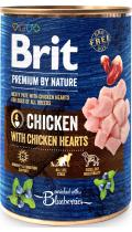 Brit Premium by Nature куриные сердечки