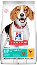 Hill'S SP Canine Adult Perfect Weight Medium с курицей