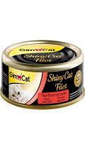GimCat ShinyCat Filet Консервы с тунцом и лососем