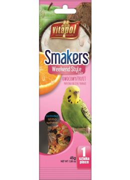 Vitapol Smakers Weekend Style лакомство с фруктами для волнистых попугаев