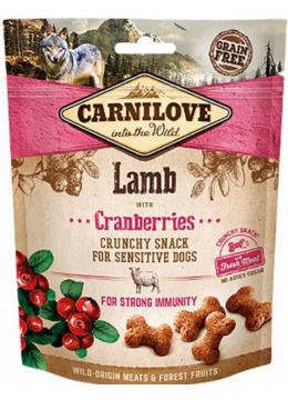 Carnilove Dog Crunchy Snack с ягненком и клюквой