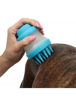 Dexas Scrub Buster Щетка с резервуаром для шампуня