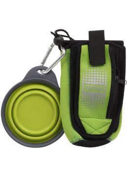 Dexas BottlePocket  Сумка со складной миской для воды и аксессуаров