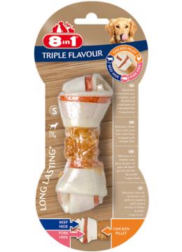 8in1Triple Flavour Bones Жевательная кость для собак