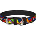 Изображение 1 - Collar WauDog Design Витраж кожаный ошейник черный