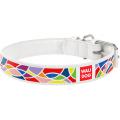 Изображение 1 - Collar WauDog Design Витраж кожаный ошейник белый