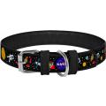 Изображение 1 - Collar WauDog Design Nasa кожаный ошейник черный