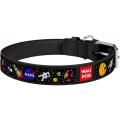 Изображение 1 - Collar WauDog Design Nasa кожаный ошейник черный