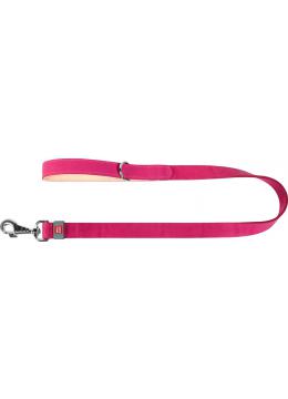 Collar WauDog Classic Кожаный поводок розовый