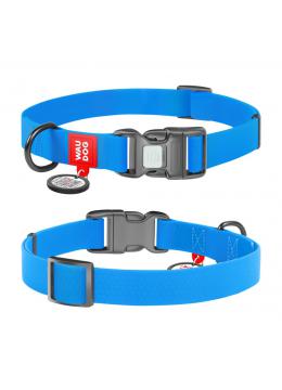 Collar WauDog Waterproof Водостойкий ошейник голубой