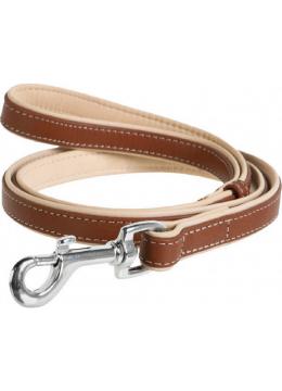 Collar WauDog Soft Кожаный поводок коричневый