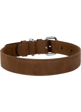 Collar WauDog Eco Ошейник из экокожи коричневый