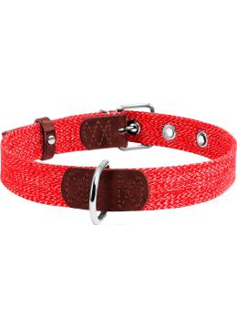 Collar Брезентовый ошейник красный