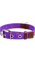 Collar Брезентовый ошейник фиолетовый