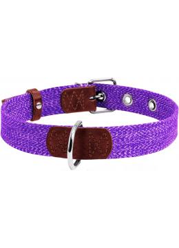 Collar Брезентовый ошейник фиолетовый