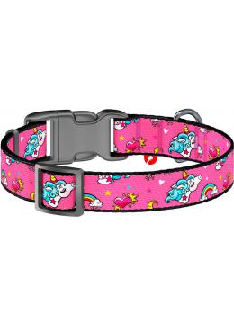 Collar WauDog Nylon Единороги нейлоновый ошейник