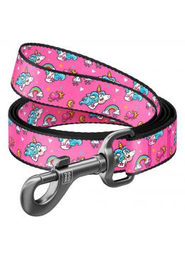 Collar WauDog Nylon Единороги нейлоновый поводок