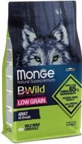 Monge BWild Low Grain All Breeds Adult с мясом дикого кабана