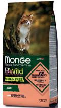Monge BWild Grain Free Adult Cat с лососем