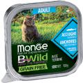 Изображение 1 - Monge BWild Grain Free Cat Adult c анчоусами и овощами паштет