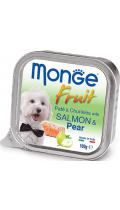 Monge Dog Fruit c лососем и грушей кусочки в паштете
