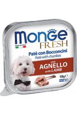 Monge Dog Fresh c мясом ягненка в паштете
