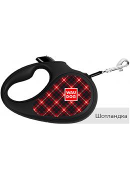 Collar WauDog Рулетка М 5м до 25кг лента