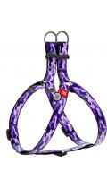 Collar WauDog Nylon Фиолетовый камо нейлоновая шлея