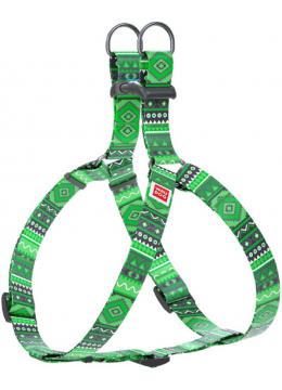 Collar WauDog Nylon Этно зеленый нейлоновая шлея