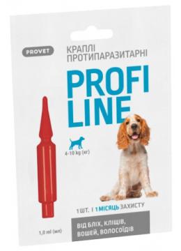 Природа  Provet Profiline Капли для собак от 4 до 10 кг