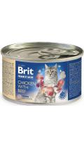 Brit Premium by Nature Cat Курица и говядина