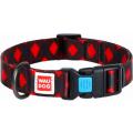 Изображение 1 - Collar WauDog Nylon Шотландка красная нейлоновый ошейник