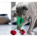 Изображение 1 - Petstages Dental Cherries Игрушка вишня для котов