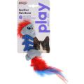 Изображение 1 - Petstages Feather Fish Bone Игрушка рыбка с перьями