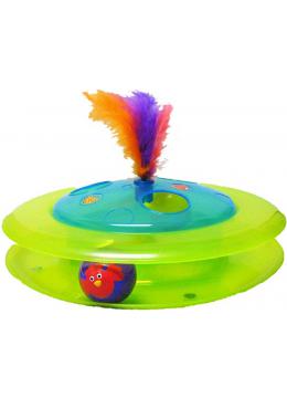 Petstages Sights & Sounds Birdie Chase Игровой трек с мячиком-птичкой