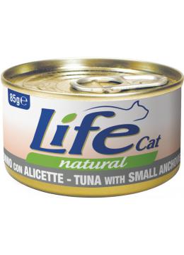LifeCat Тунец с анчоусами в соусе