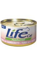 LifeCat Тунец с креветками в соусе