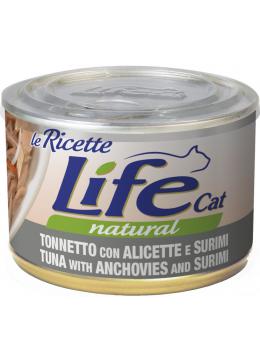 LifeCat leRicette Тунец с анчоусами и крабами
