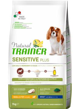 Trainer  Natural Trainer Dog Sensitive Plus Adult Mini With Horse