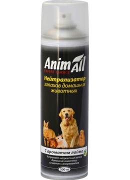 AnimAll Спрей-нейтрализатор запахов домашних животных с ароматом лайма