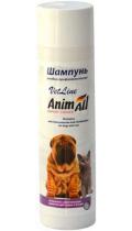 AnimAll VetLine Антибактериальный и противогрибковый шампунь для собак и котов