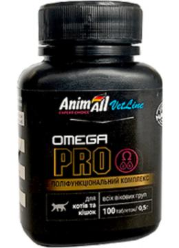 AnimAll VetLine Оmega PRO Витаминный комплекс для котов