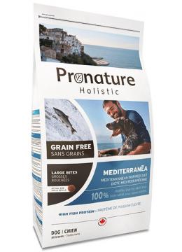 Pronature Holistic Dog Mediterranea Large Bites с лососем и вялеными томатами
