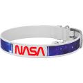 Изображение 1 - Collar WauDog Design Nasa21 кожаный ошейник белый