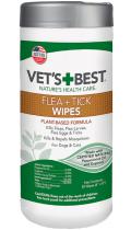 Vet’s Best Natural Flea & Tick Салфетки от блох и клещей для собак