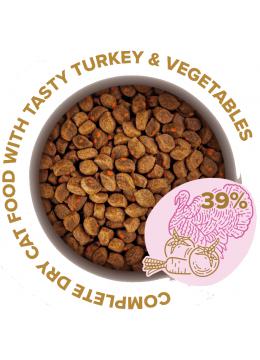 Клуб 4 Лапы Premium Selection з індичкою та овочами